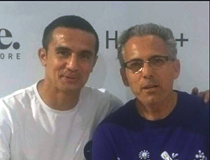 Vinnie with Timmy