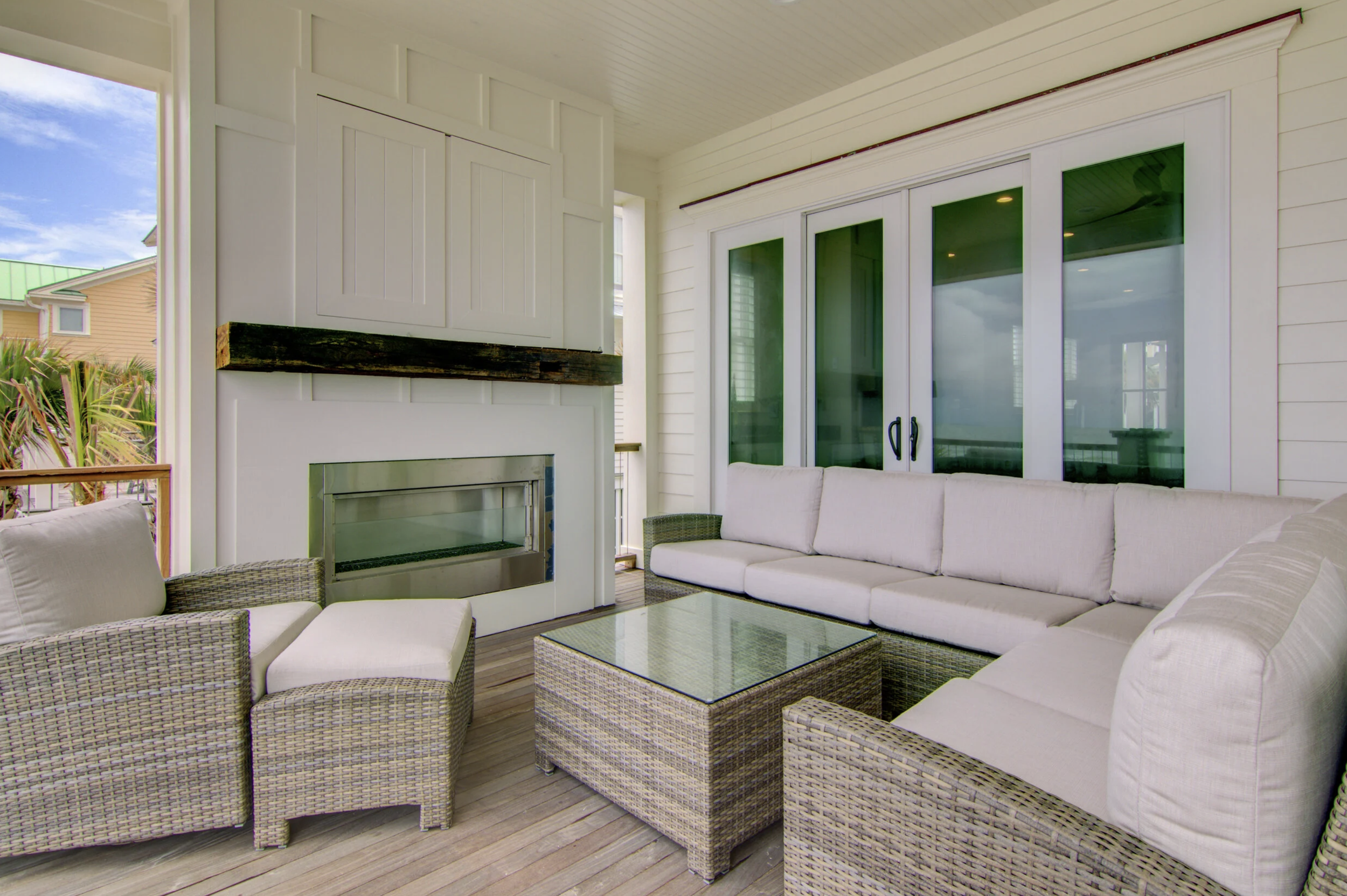 Outdoor Living Room on Hilton Head 