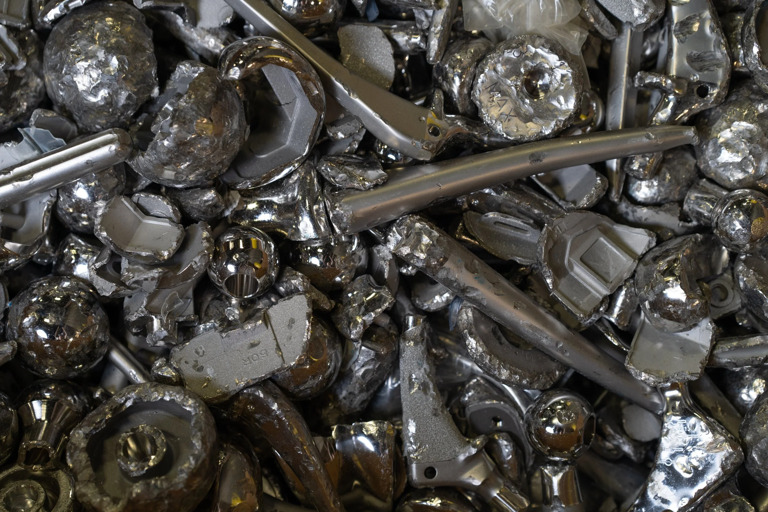 Destroyed Cobalt Implants