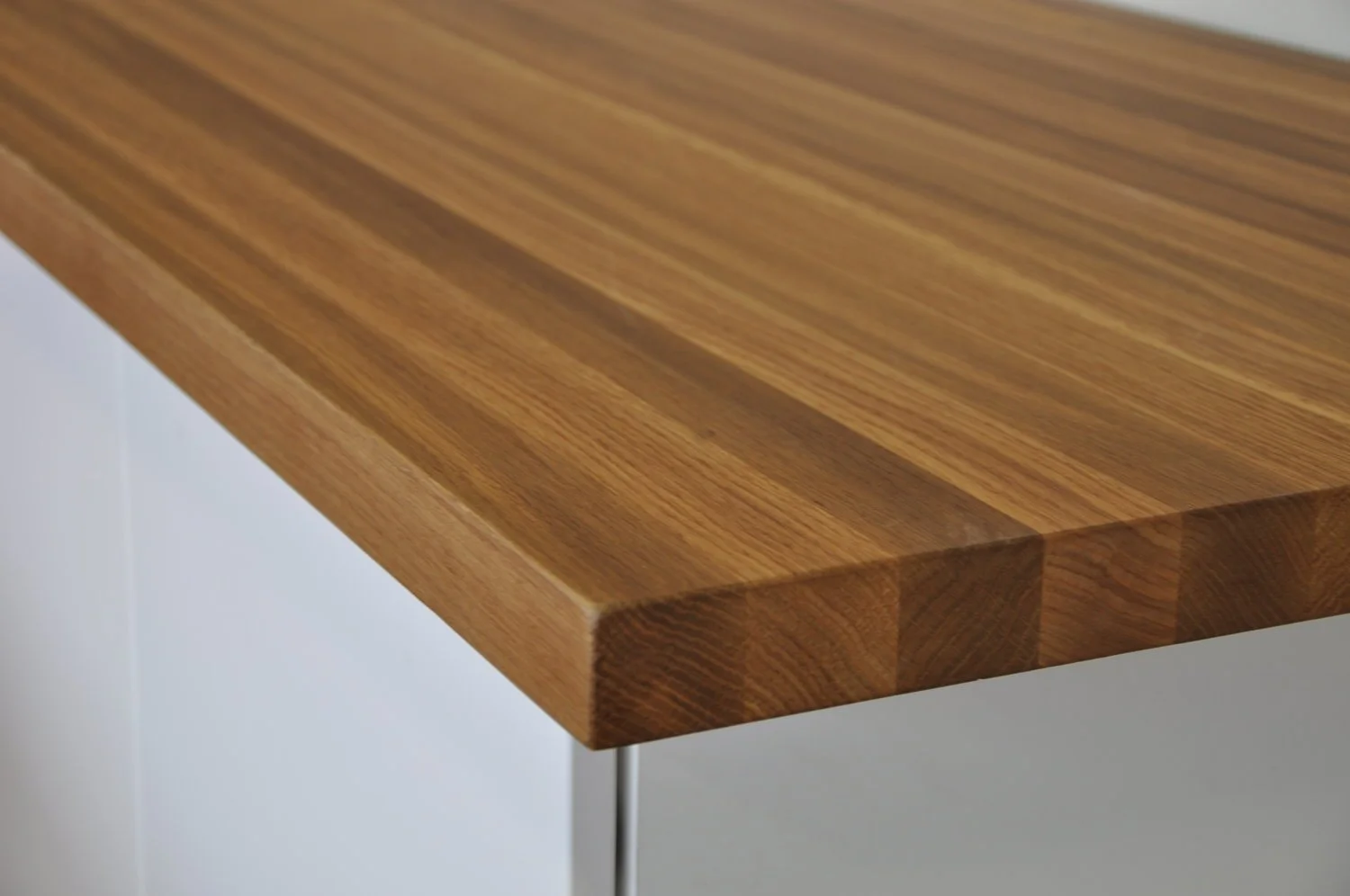 White Oak butcher block counter.jfif