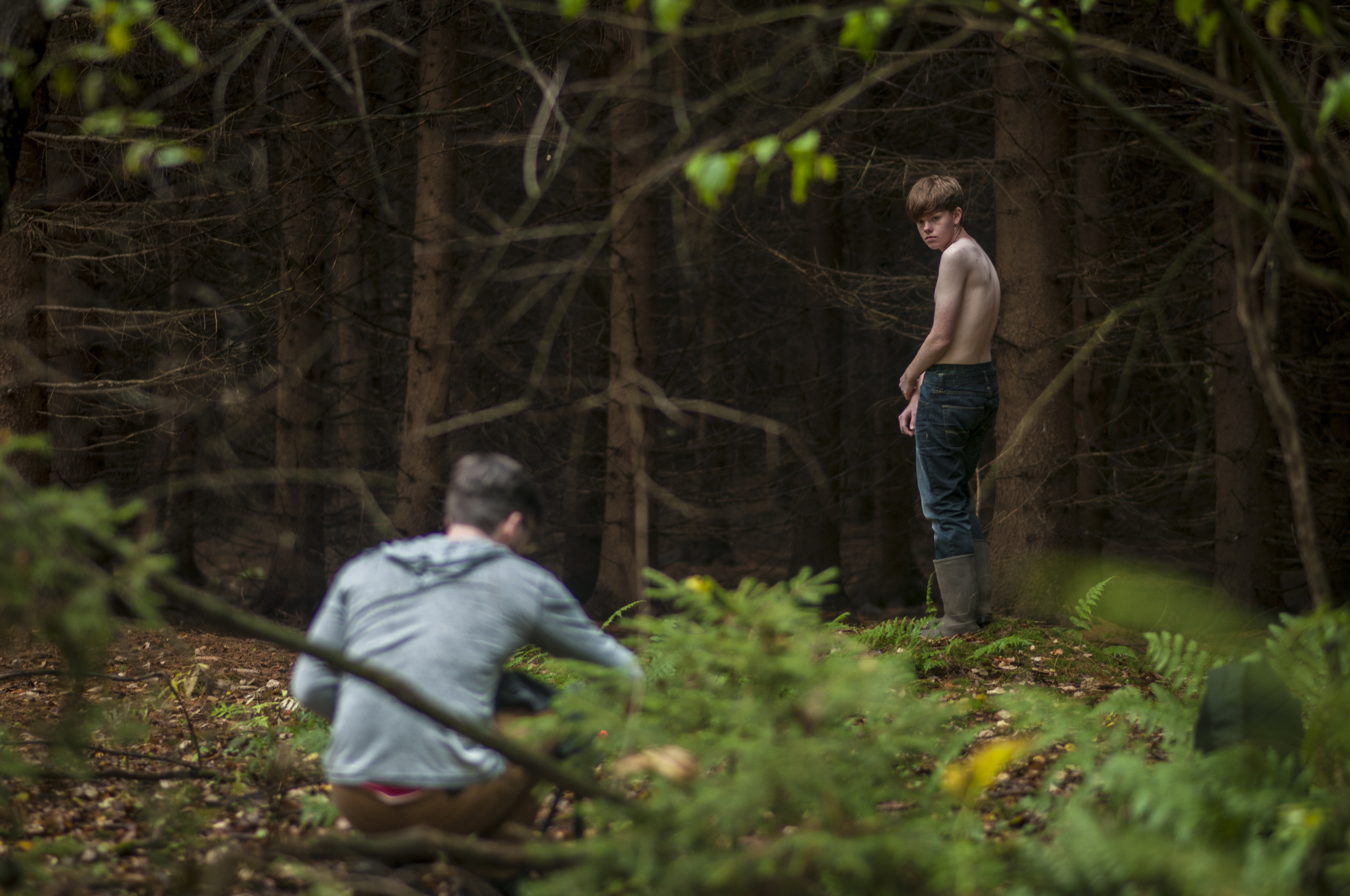 behind the scenes photos by Kory of Zuke Photography