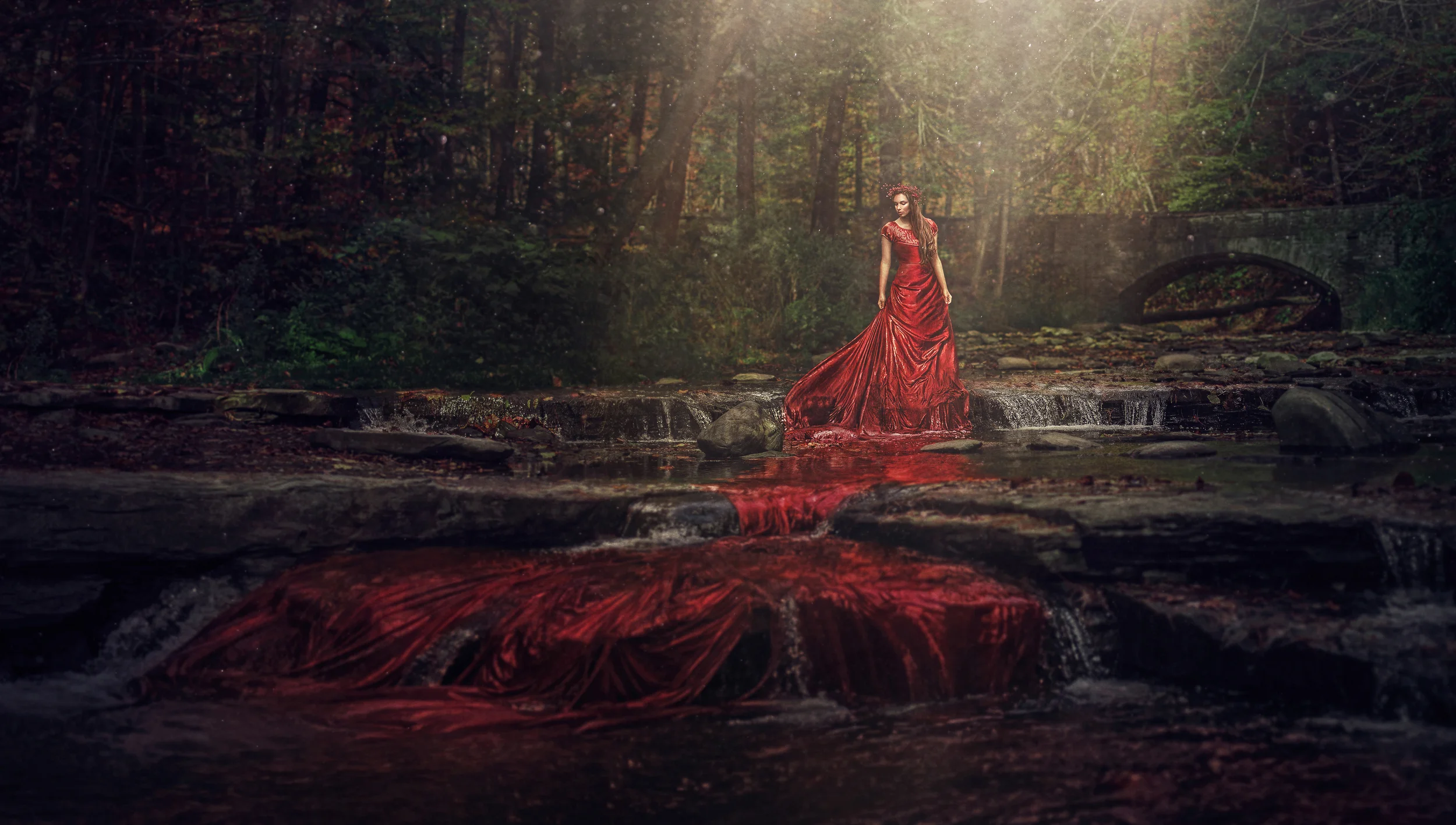 "The River Ran Scarlet"