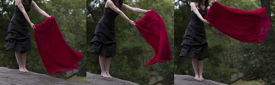 Special thanks to Lulu for being the best dress flinger ever.
