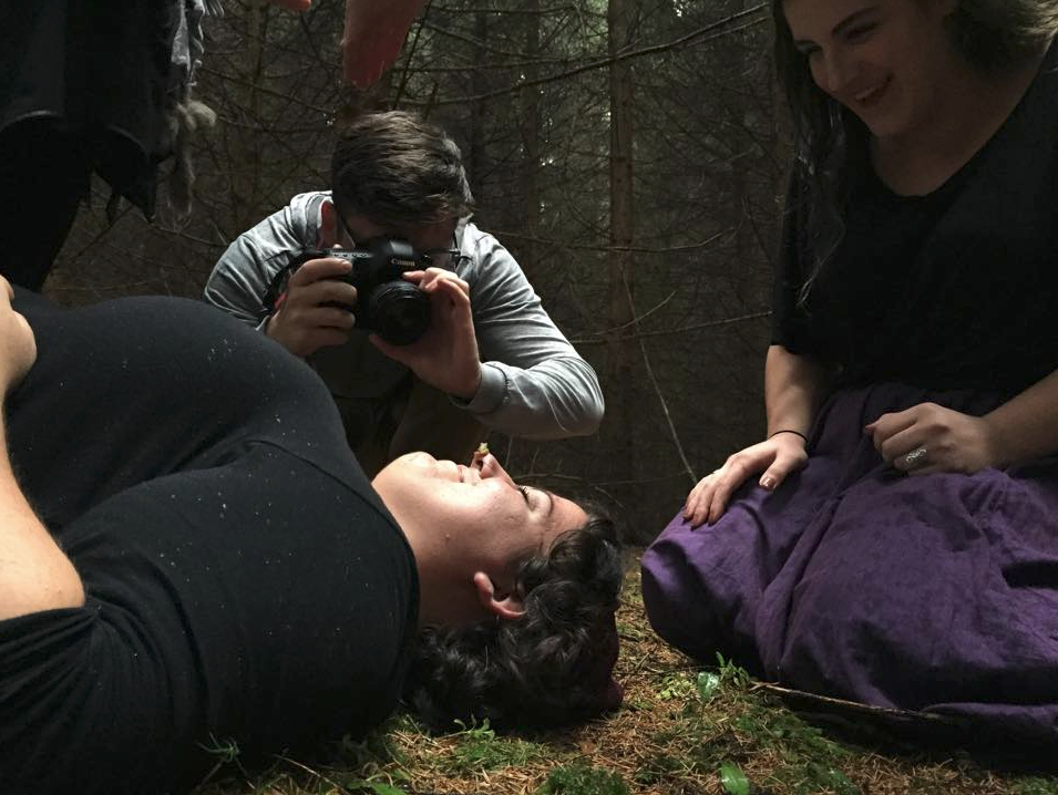 I particularly enjoy how very pleased Emma looks (on the right) because the frog finally sat on Cierra's nose for a few seconds!