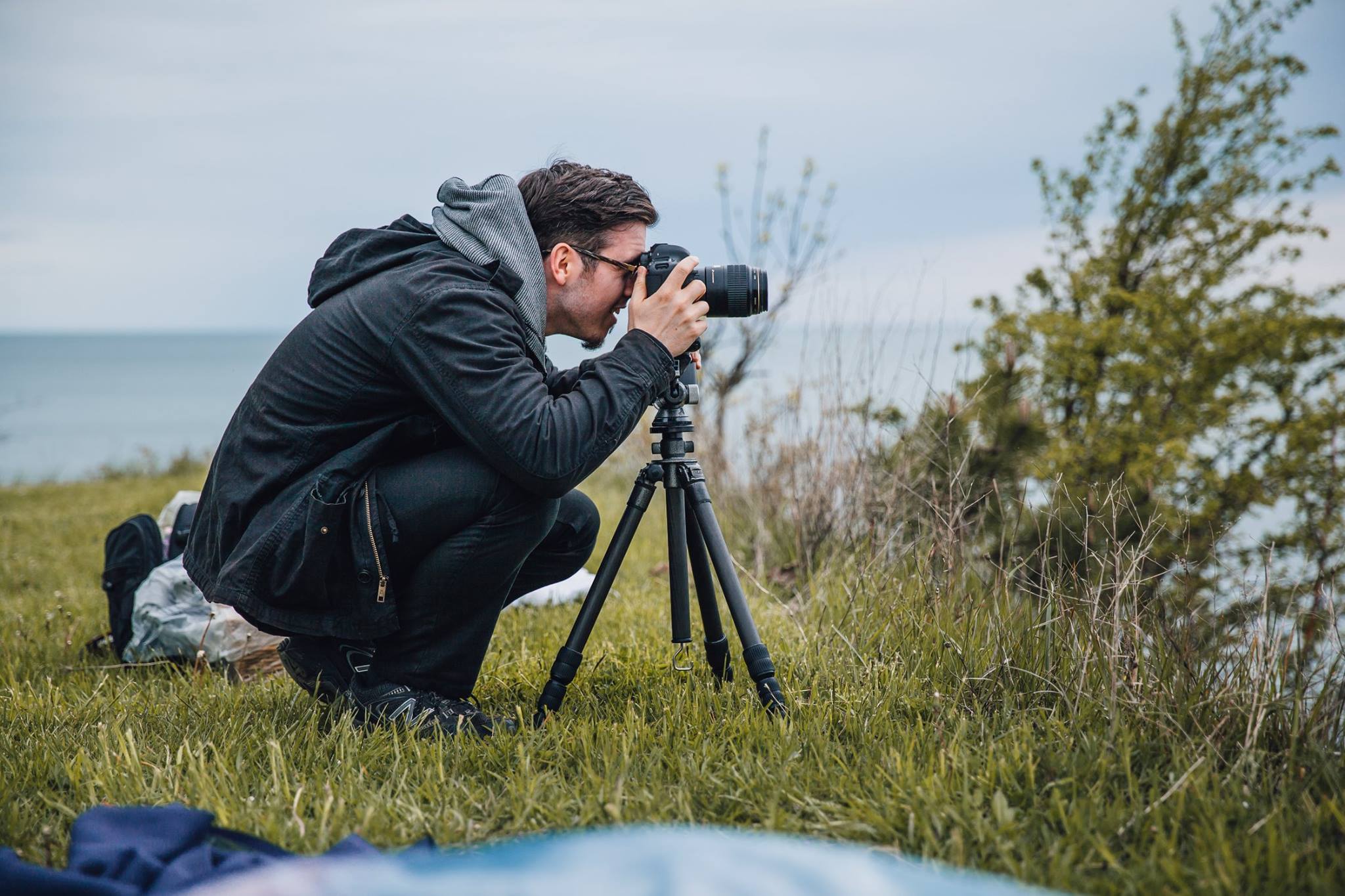 Thanks to Shelby Robinson for the behind the scenes shot ;) 