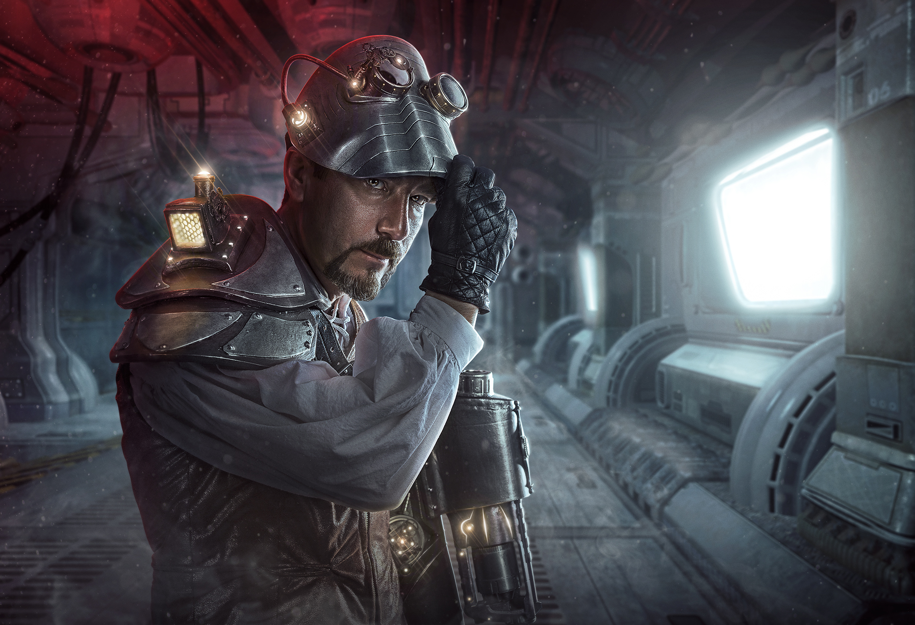 "The Lieutenant" featuring the costume, armor, and ... face, of Brian Fadrosh