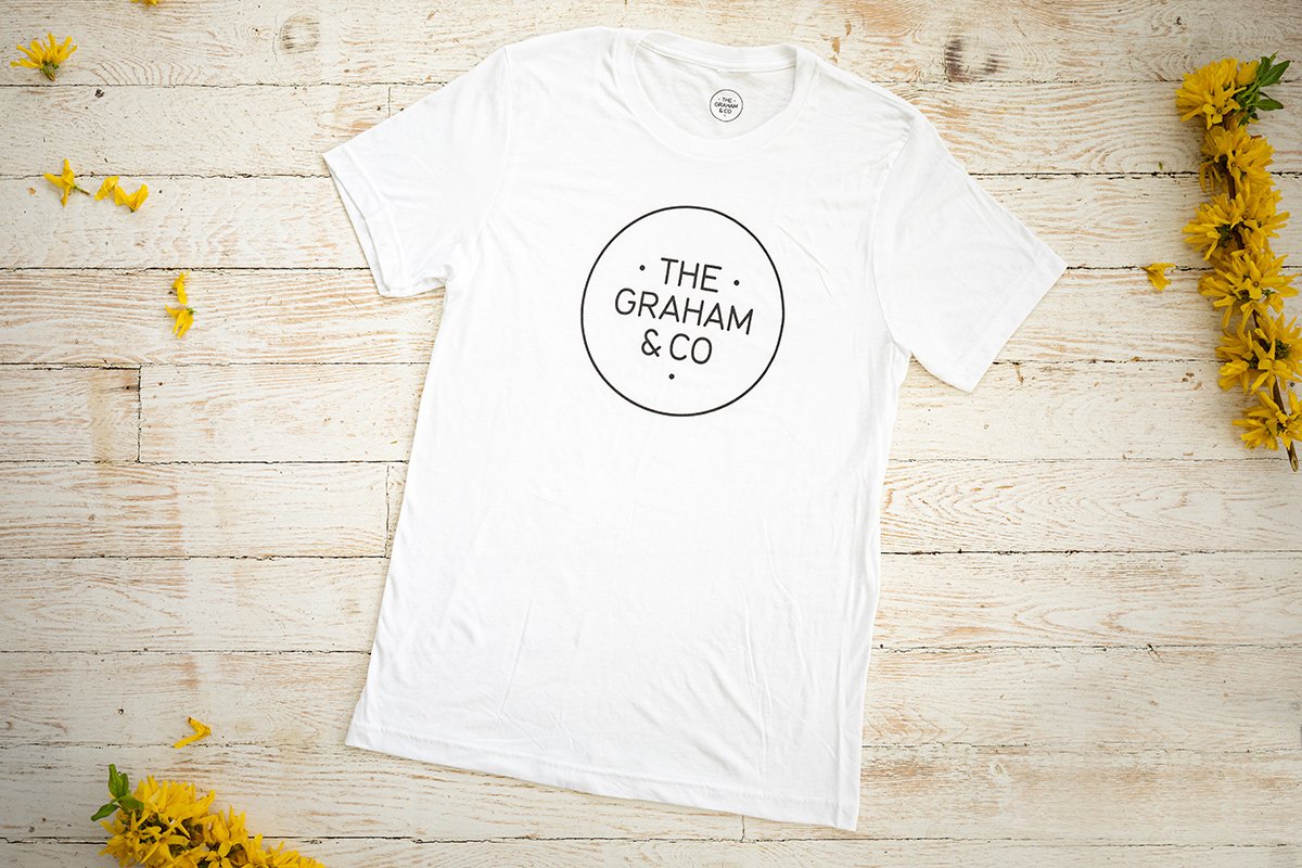 The Graham & Co. White Tee — The Graham & Co.
