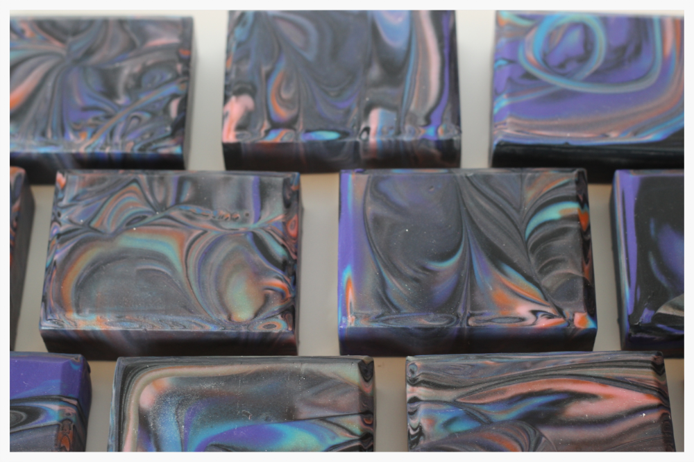 Aurora Borealis Cold Process Soap