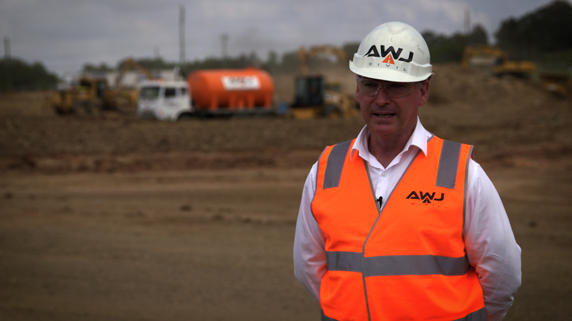Martin O'Connell, Co-owner of AWJ Civil