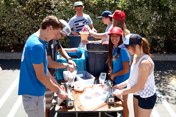 Packaging meals with "Kids Around the World"