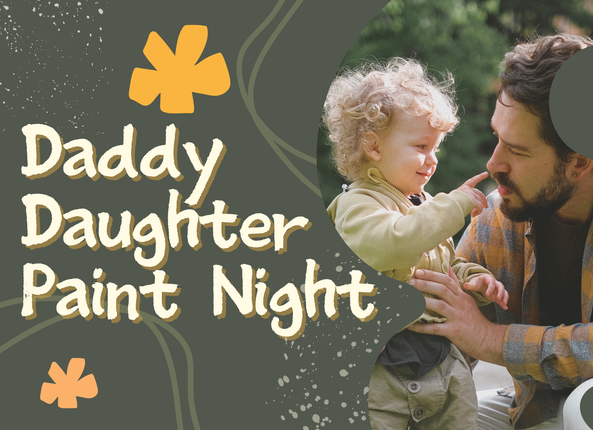 Daddy-Daughter Paint Night