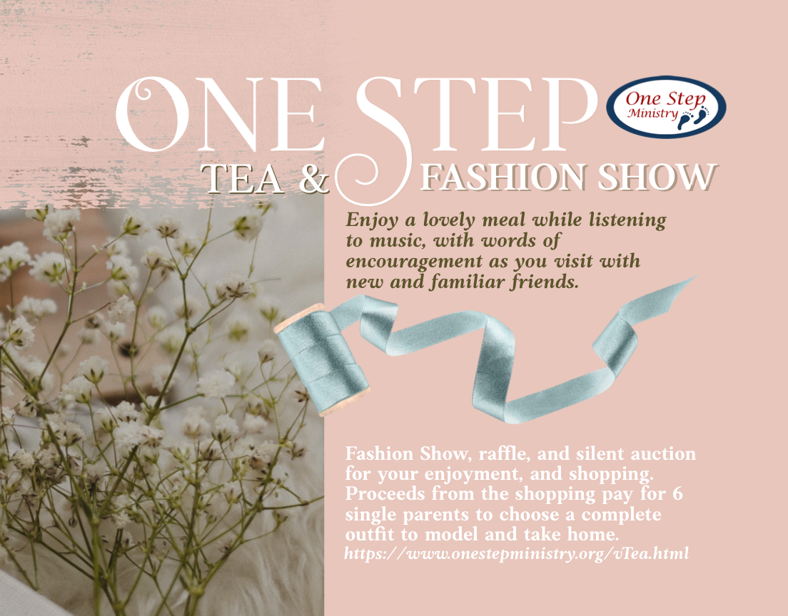 One Step's Tea and Fashion Show 