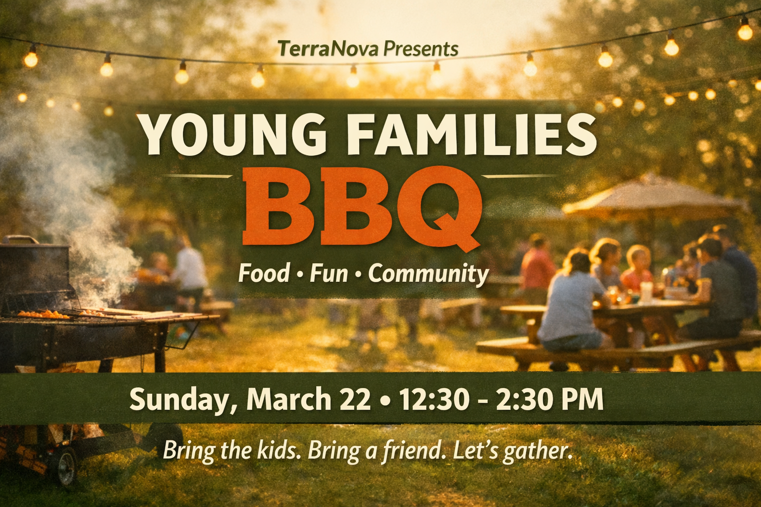 Young Families BBQ @ The Castellaw's