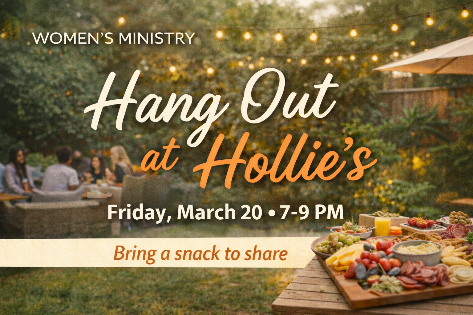 Women's Ministry Hangout at Hollie’s