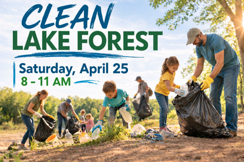 CLEAN LAKE FOREST DAY