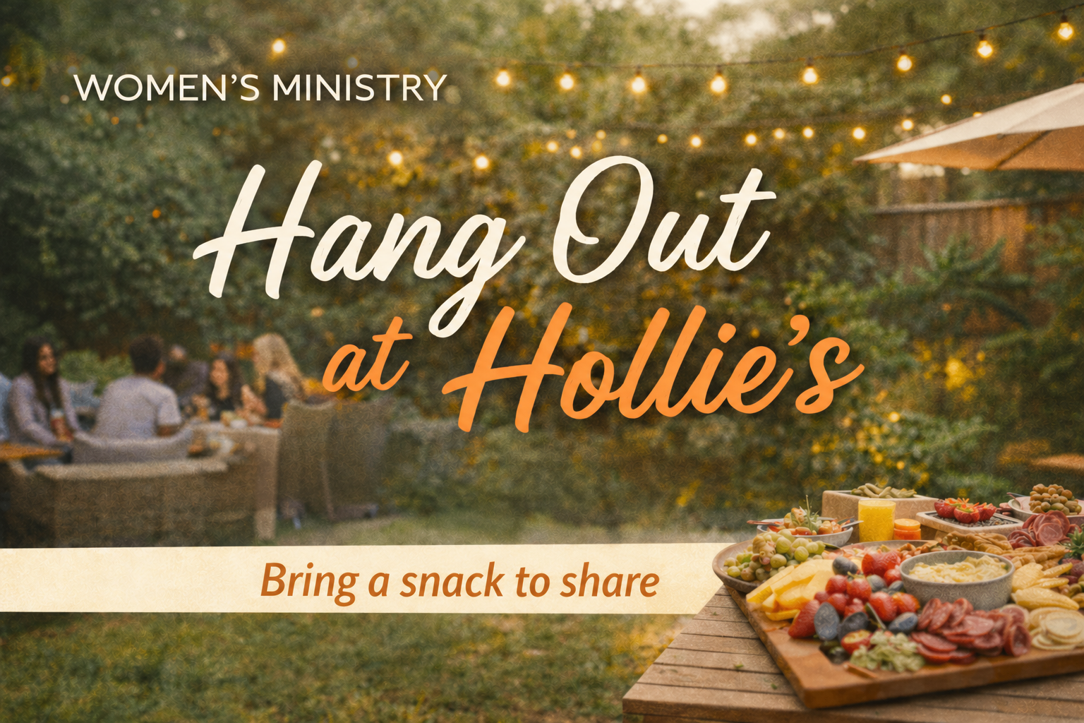 Women's Ministry Hangout at Hollie’s 