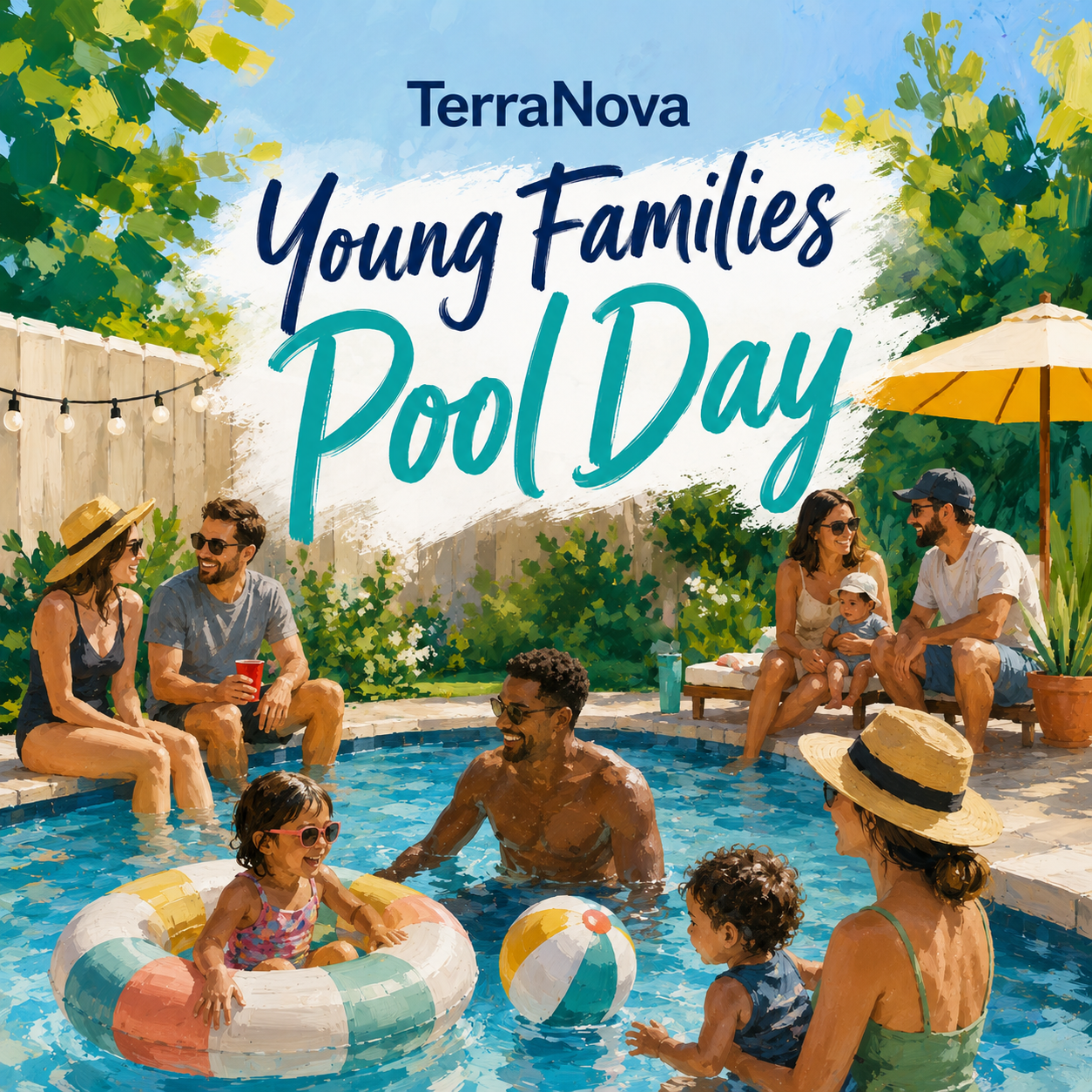 Young Families Pool Day