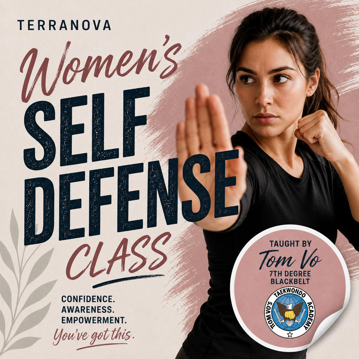 Women's Self Defense Class