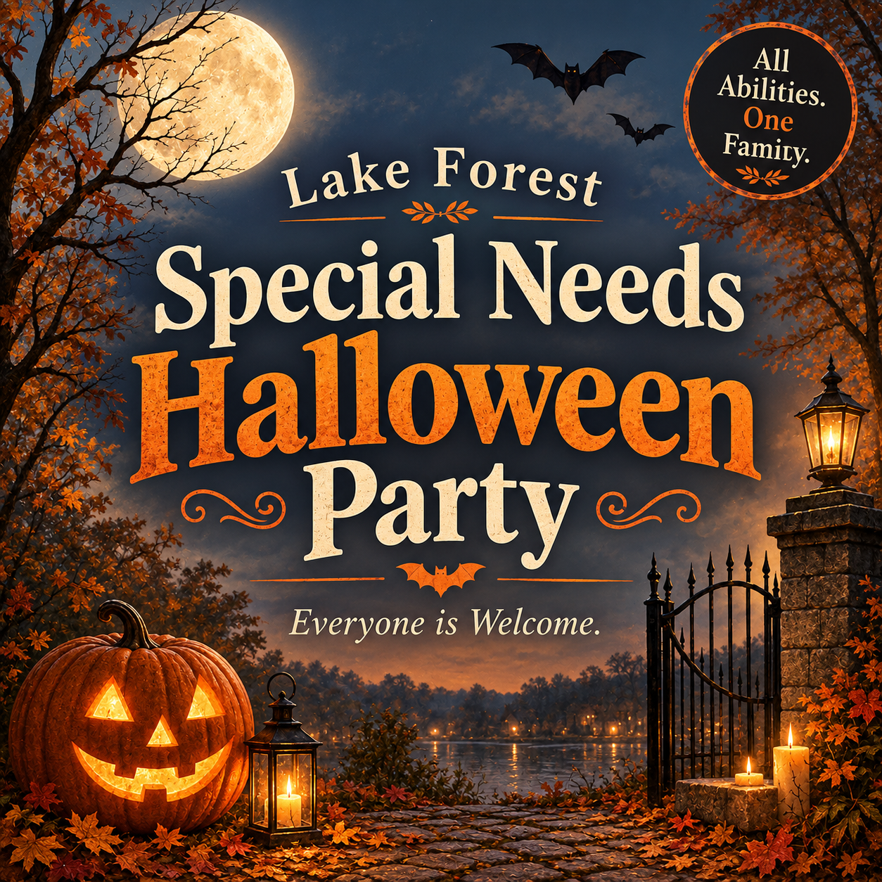 Lake Forest Special Needs Halloween Party 