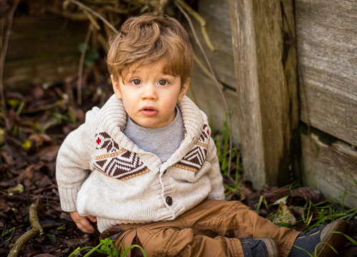 One year old boy
