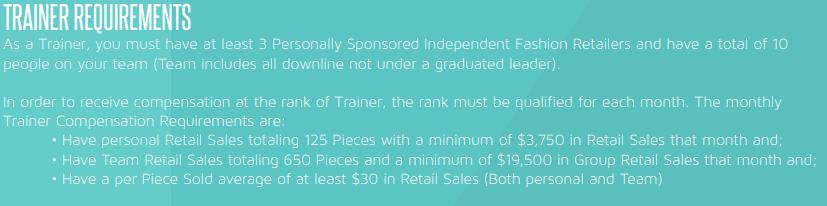 Source: Lularoe Bonus Plan