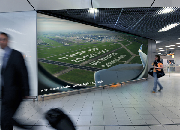 Schiphol Media advertising