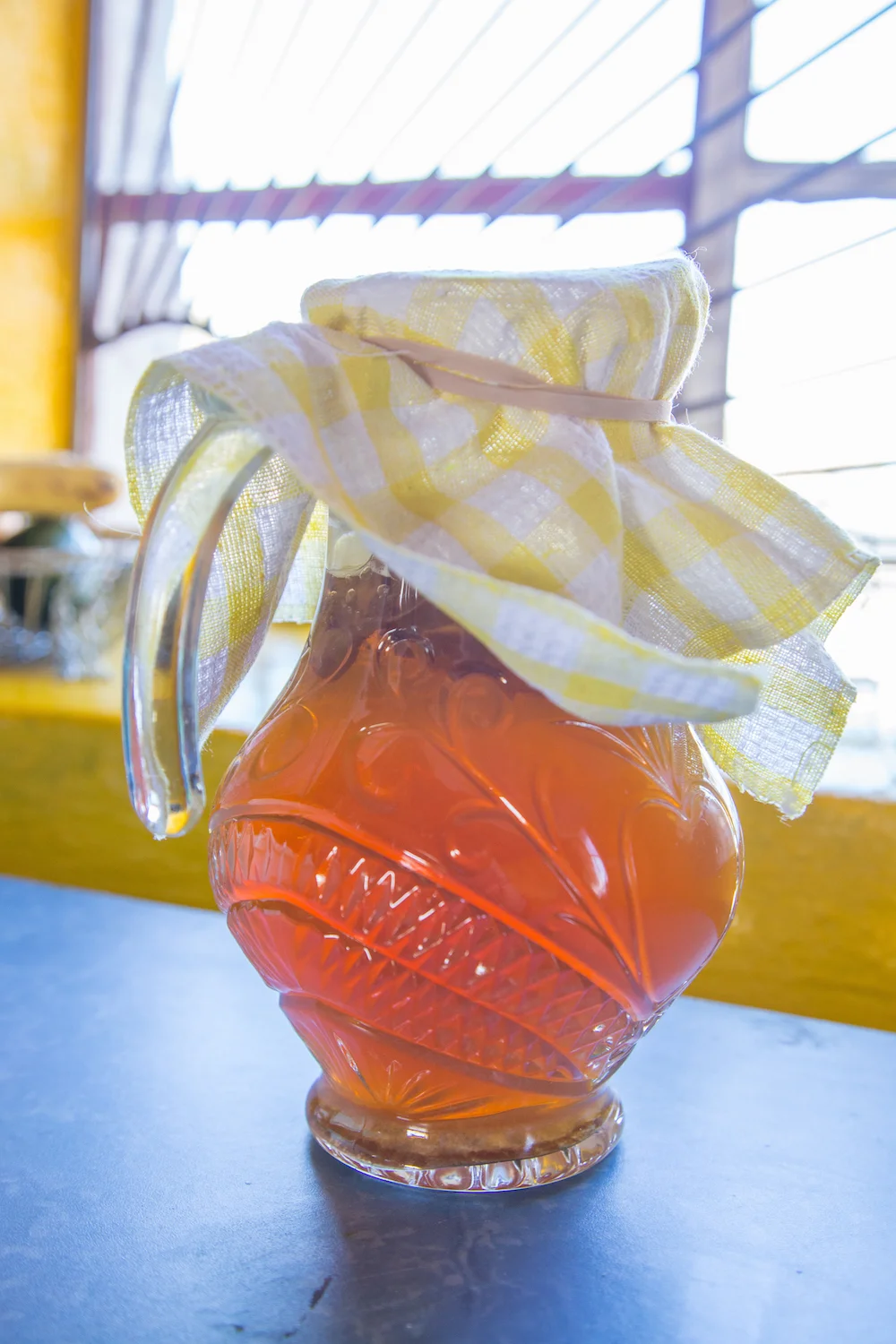 A photo of my home-brewed Kombucha to finish! Succccessss