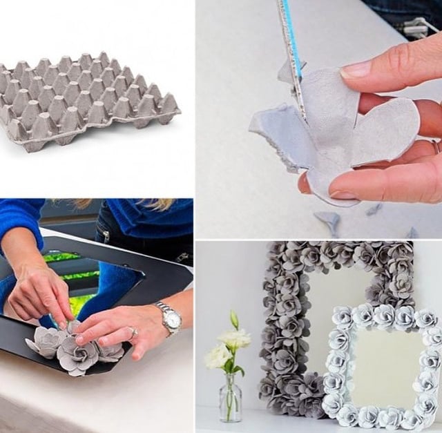 How-to Egg Carton Flowers