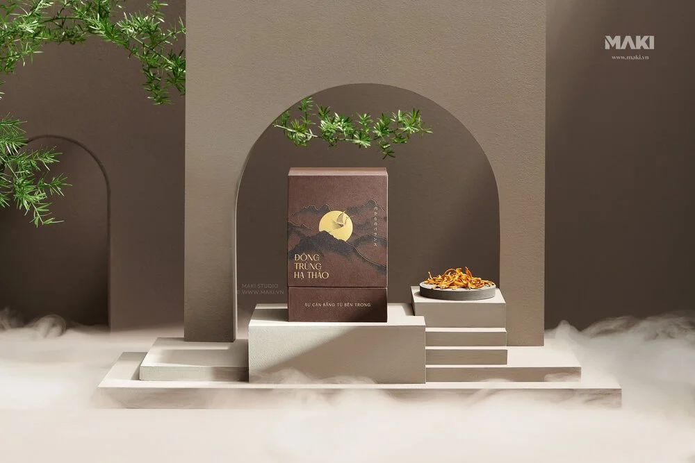 Beautiful and creative product photography props