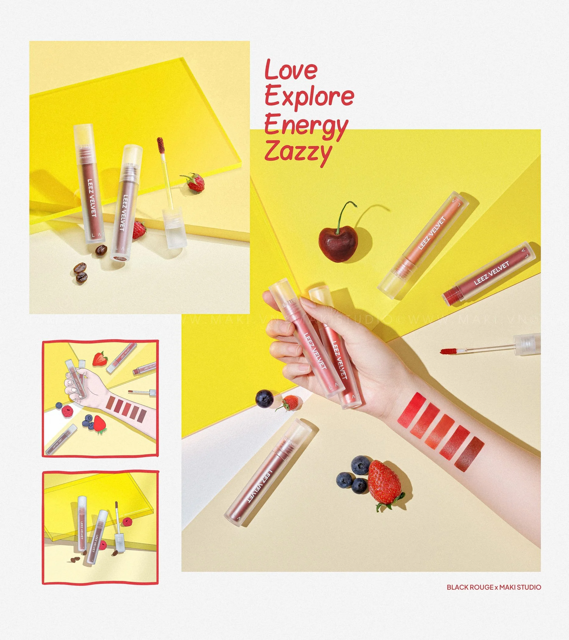 Các cách chụp ảnh sản phẩm son môi đẹp cuốn hút