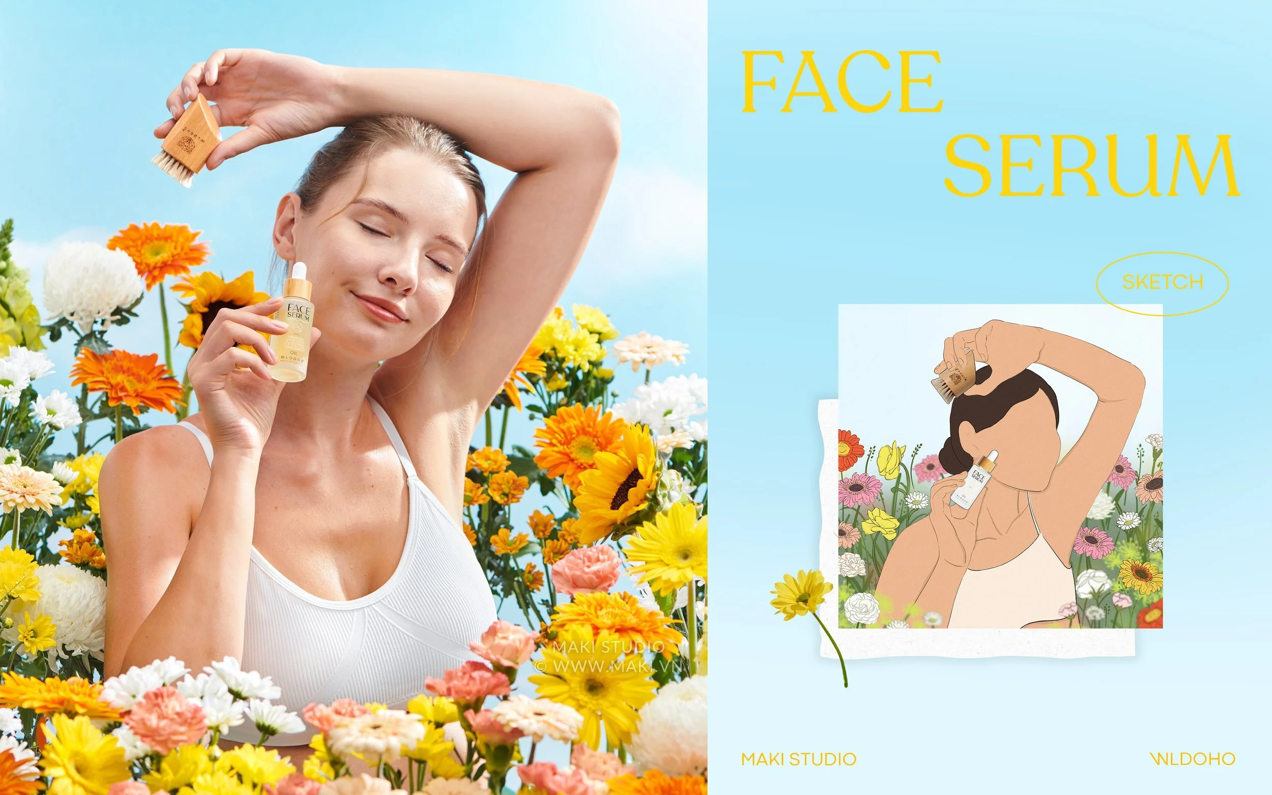 Chụp ảnh quảng cáo sản phẩm với người mẫu