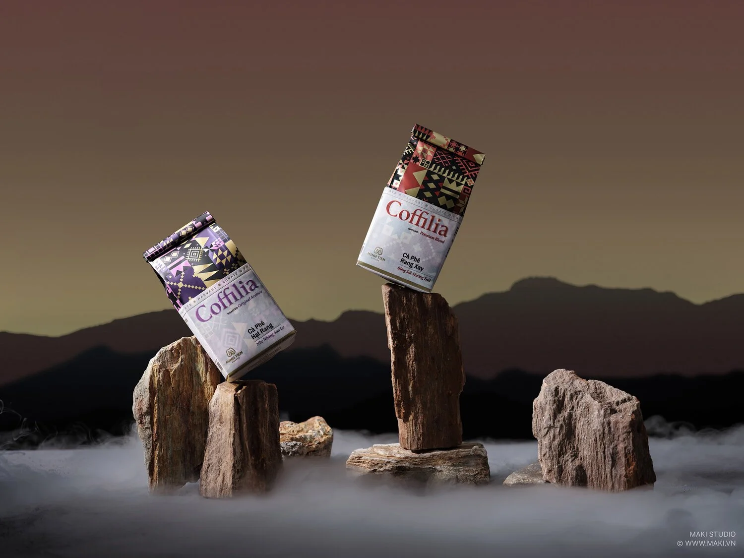 Premium Canned Coffee Product Photography Concept