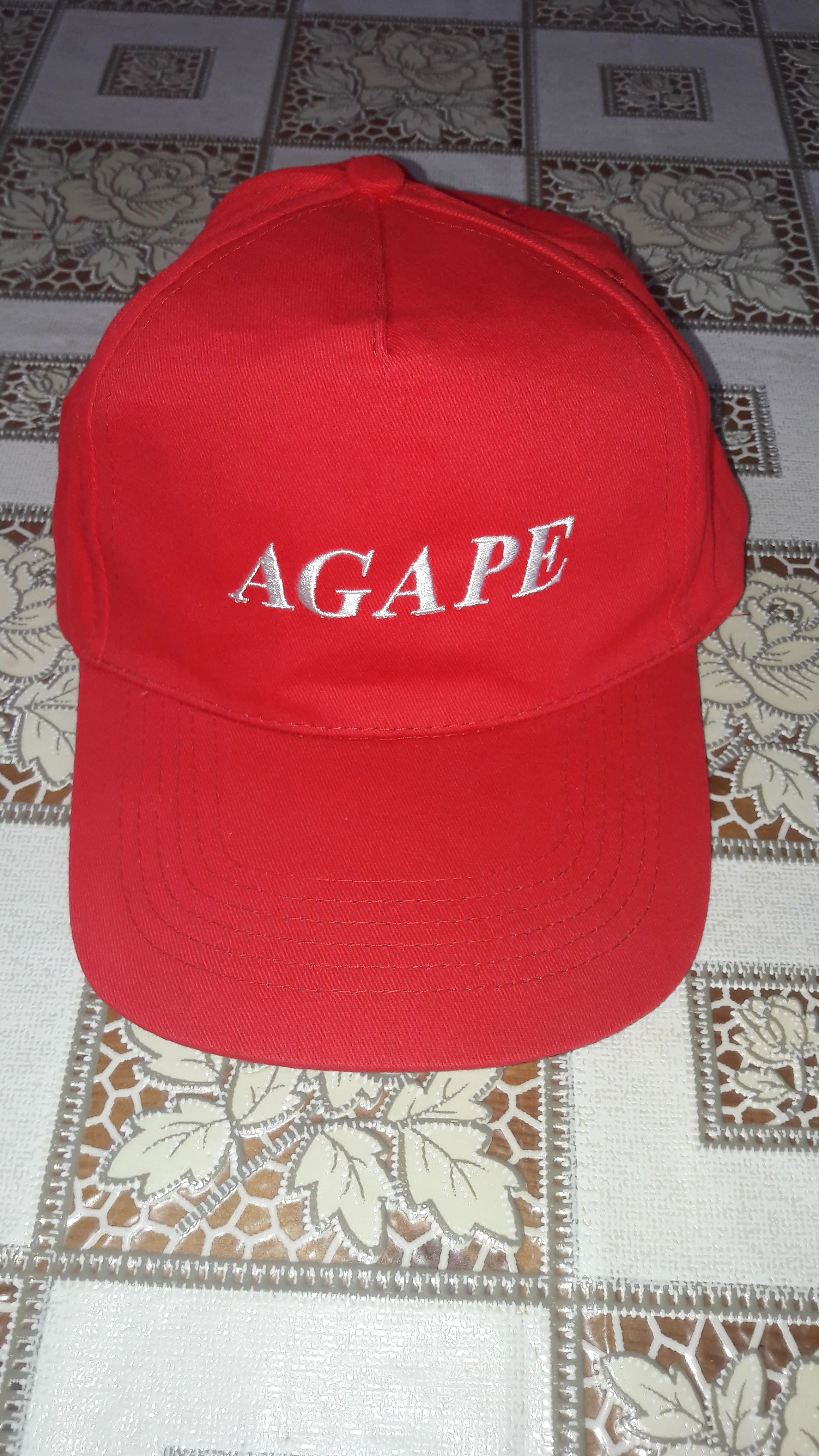 #tx 170020 aGAPE cAP (RED OR BLUE) dONATION: $20 usd