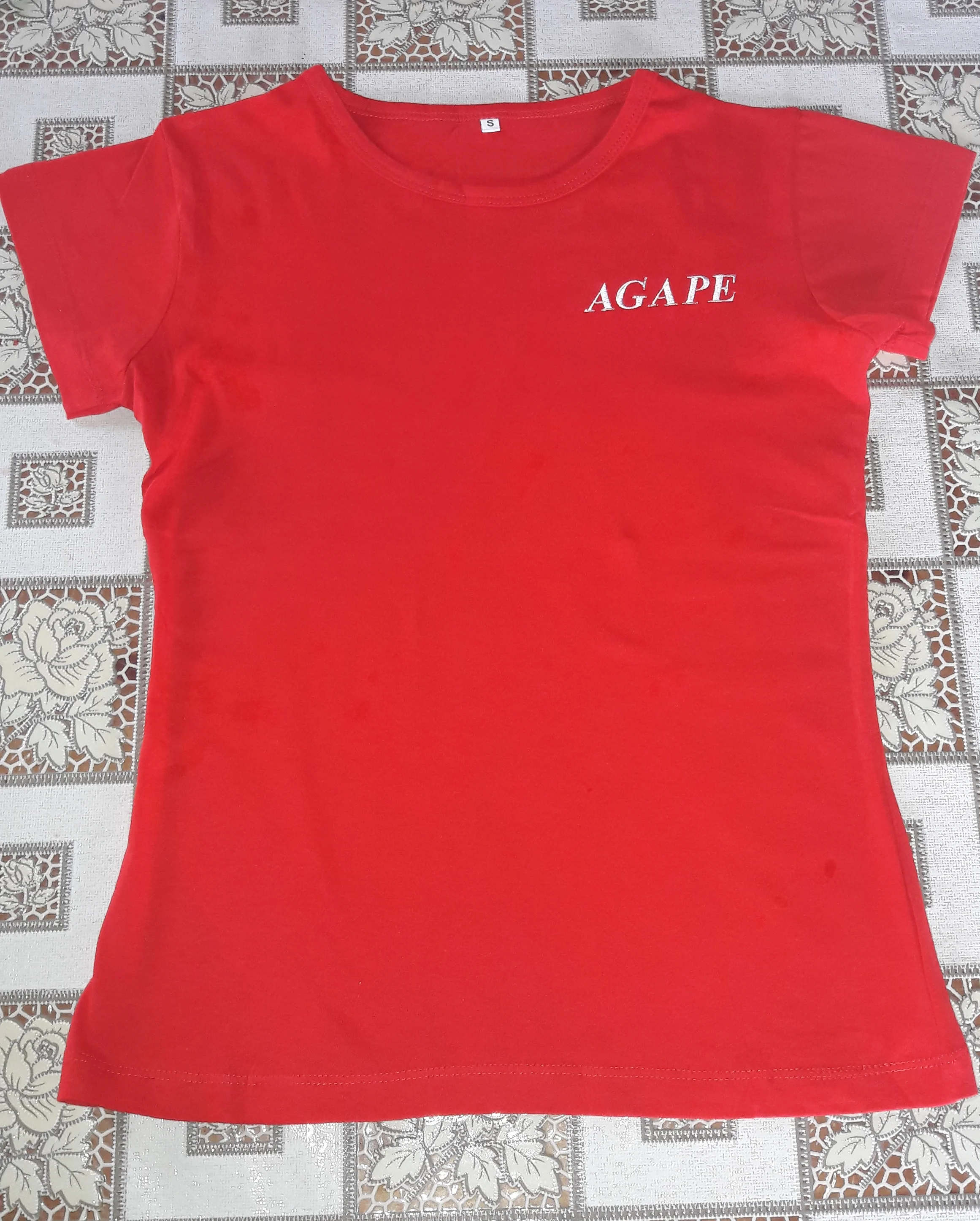 #tx 170021 aGAPE t-sHIRT (RED) dONATION: $20 usd