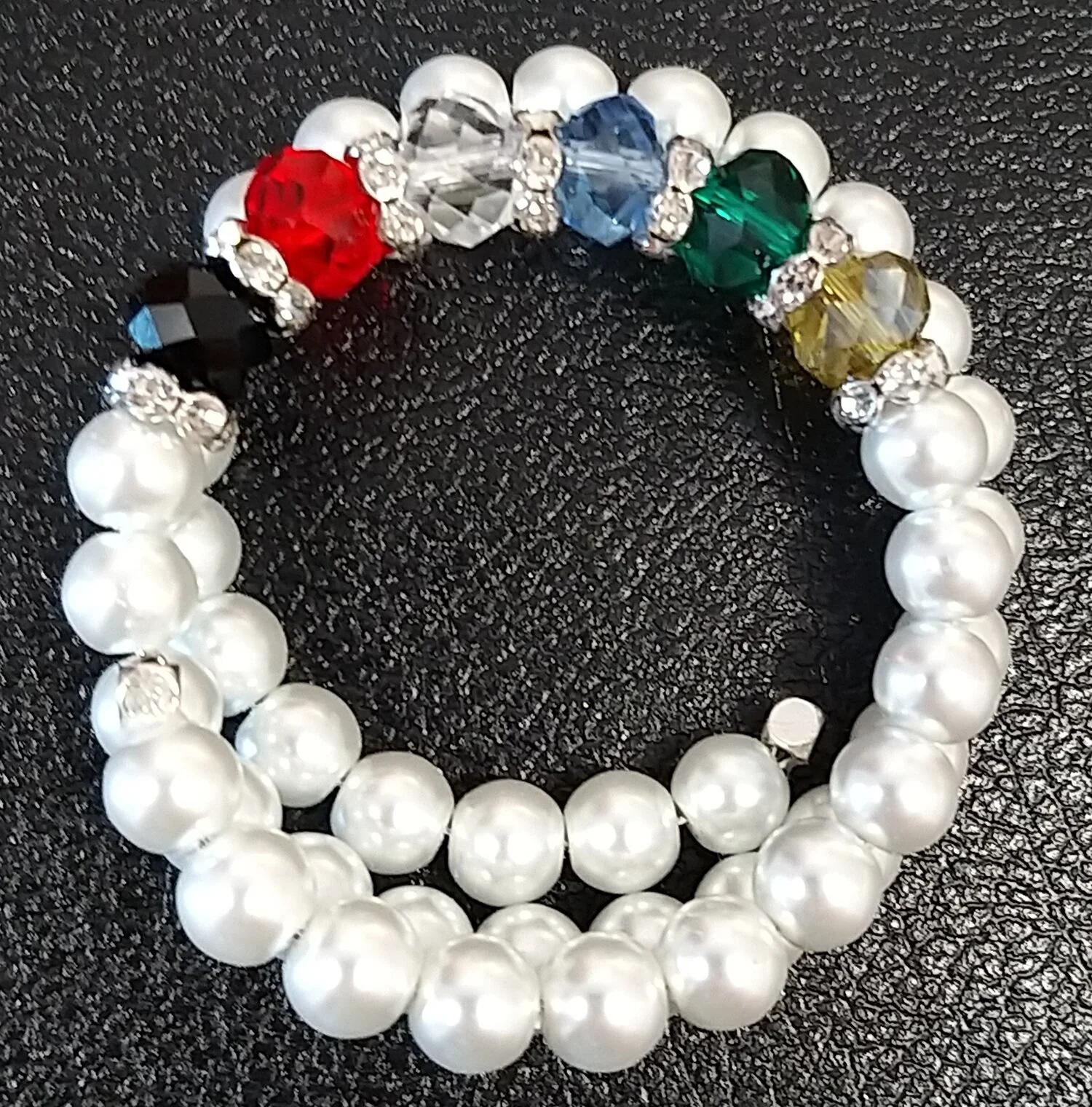 #AL-B 190913 - Pearl BRACELET_Double suggested $100 usd - Terms Available