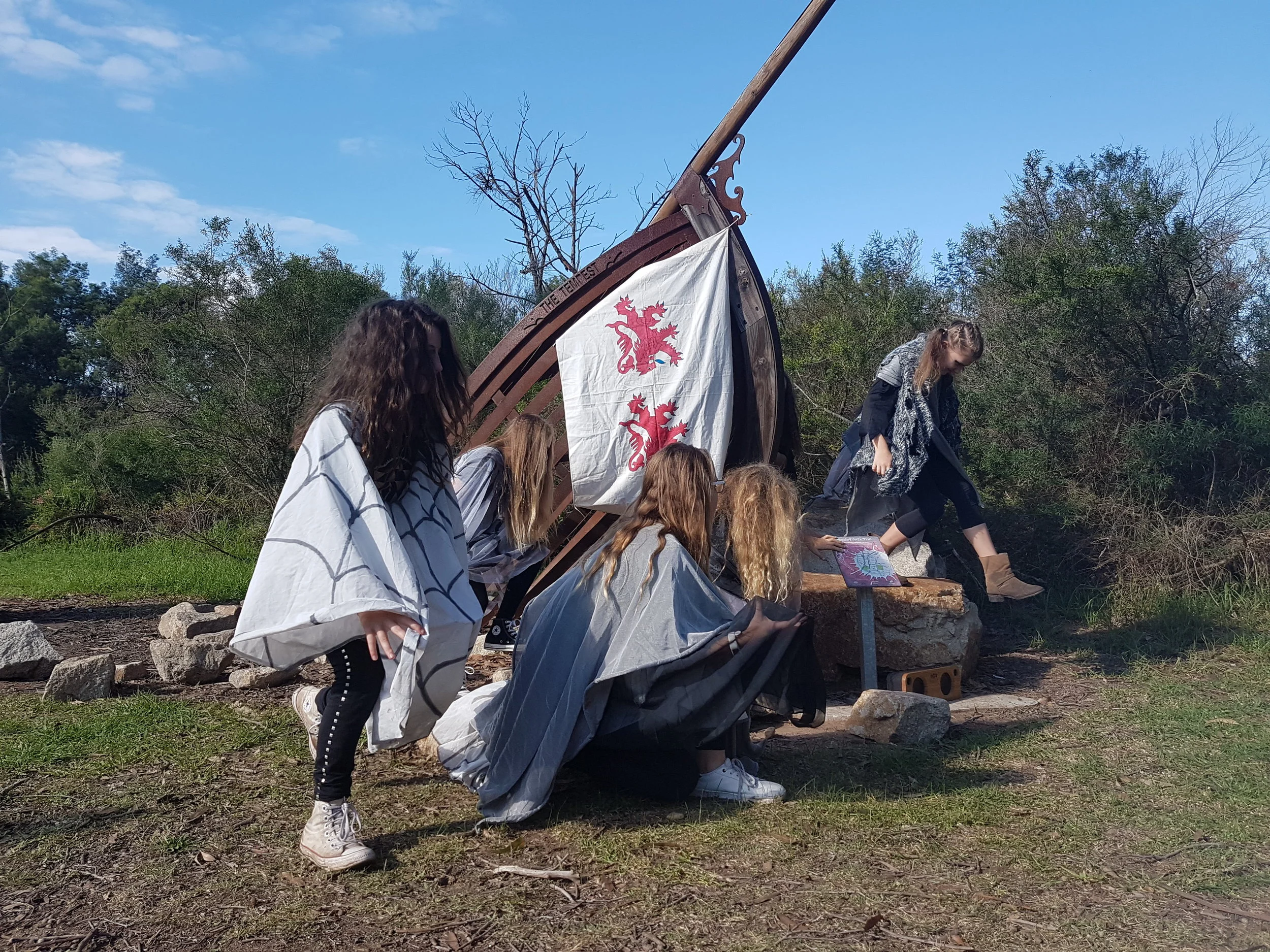 Court Thespians perform for the Shakespeare Festival Opening 2017