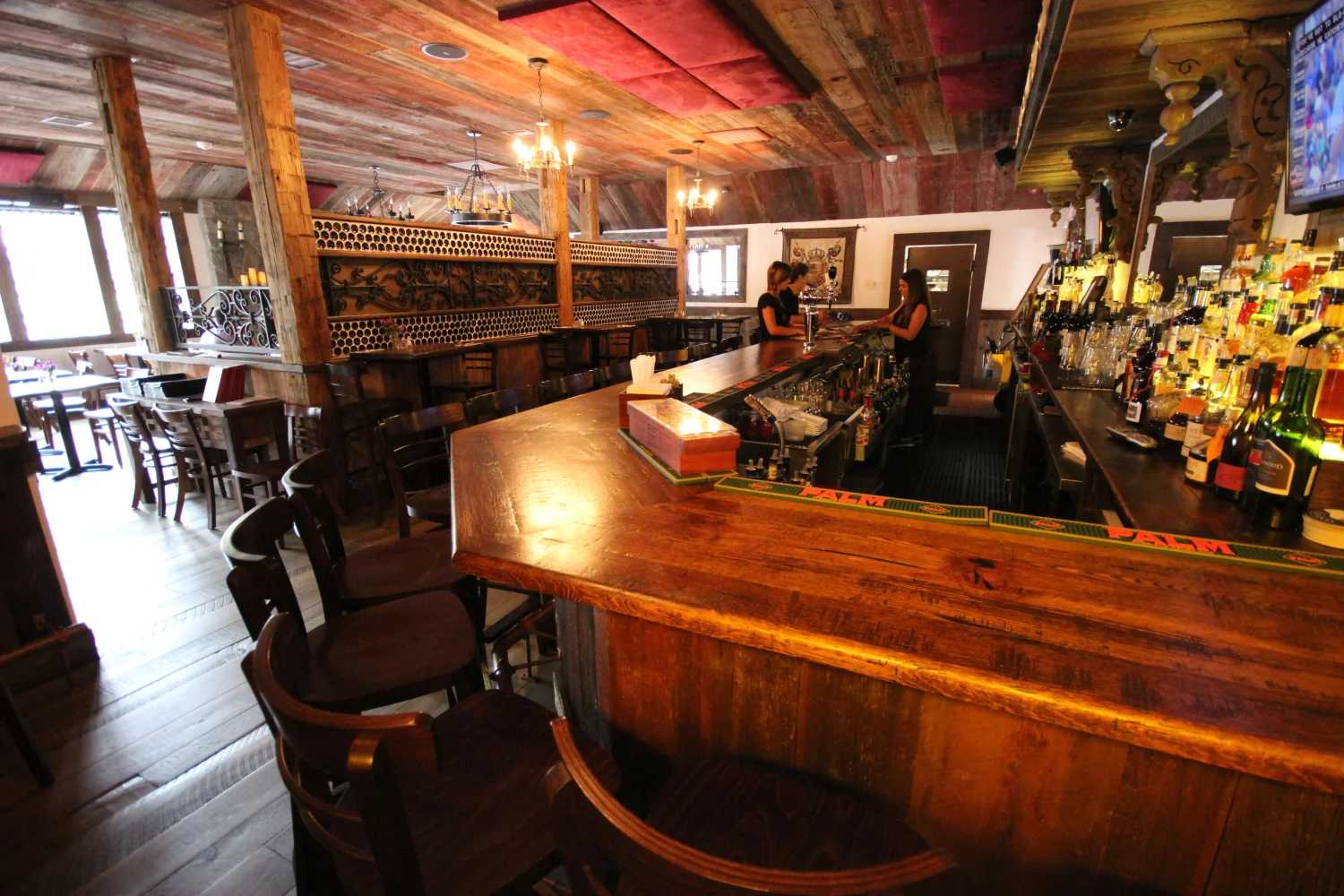 The Little Pub, Antique Oak Bar