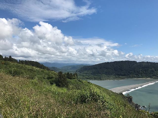 Mouth of the Klamath River. #big_salmon_place