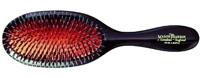 the iconic Mason Pearson hairbrush