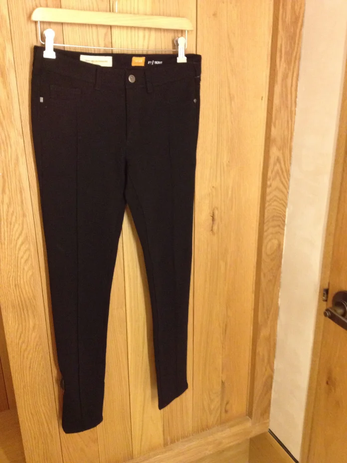 The perfect pant to wear with high boots.