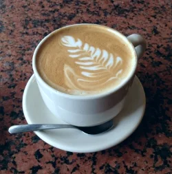 Latte Art at Seven Stars