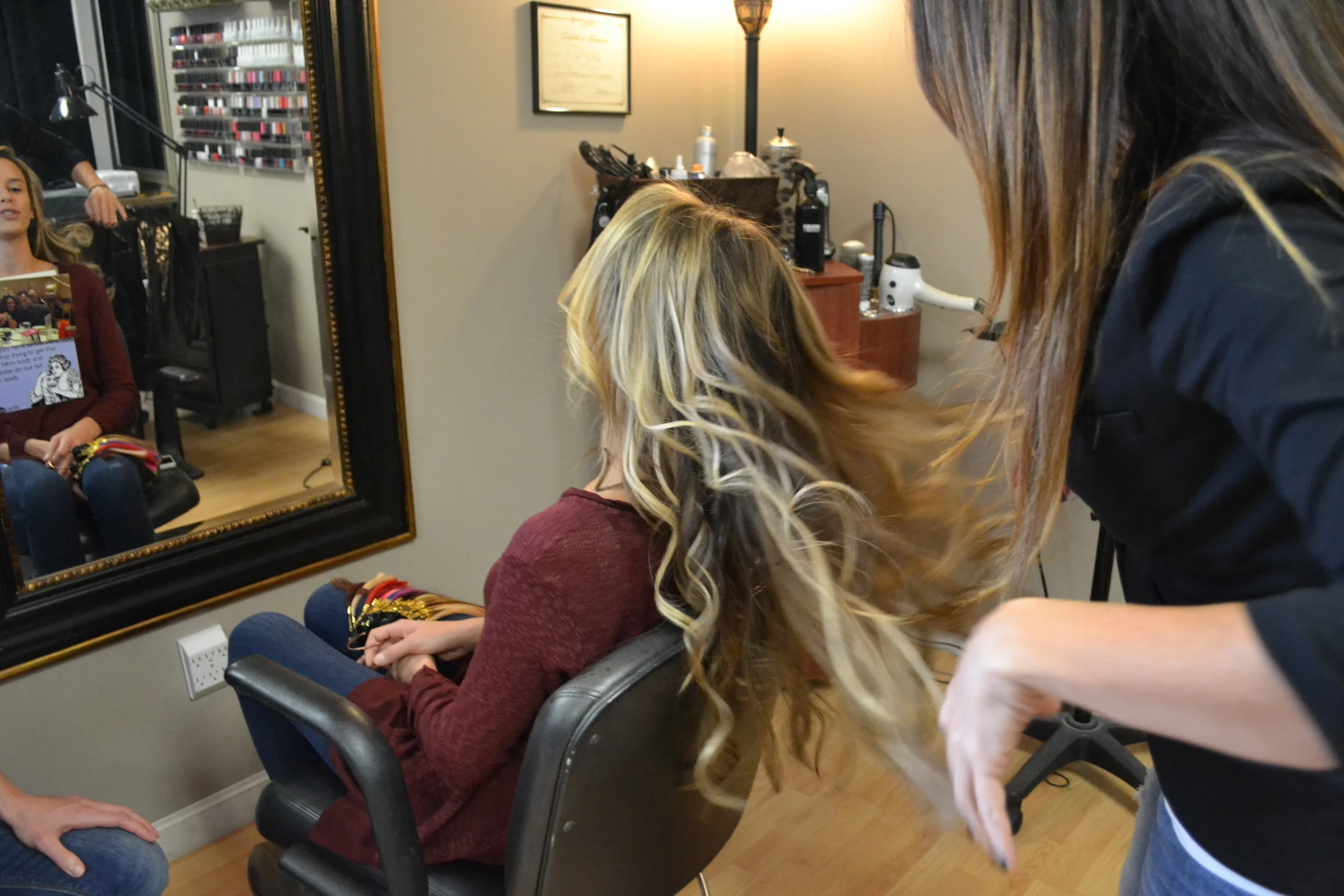 Want Supermodel Hair? Then Kristen Is Your Girl!