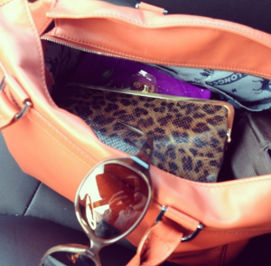 More of my orange Longchamp