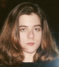 Me as an embryo with my real eyebrows and my old nose 