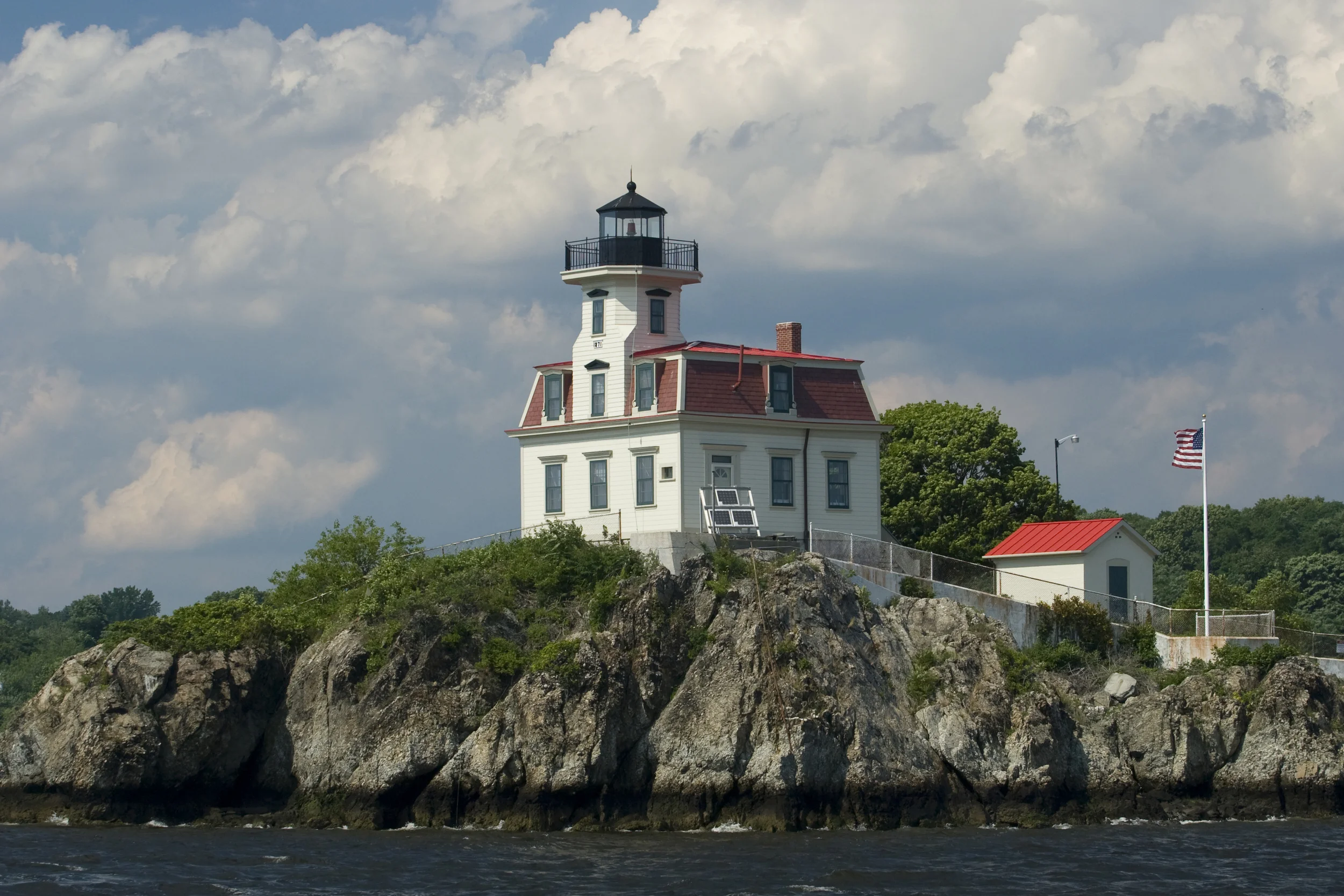 The Pomham Rocks Lighthouse