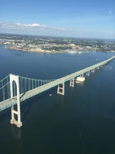 Sightseeing In Newport: We Took A Private Helicopter & Sunset Cruise Tour