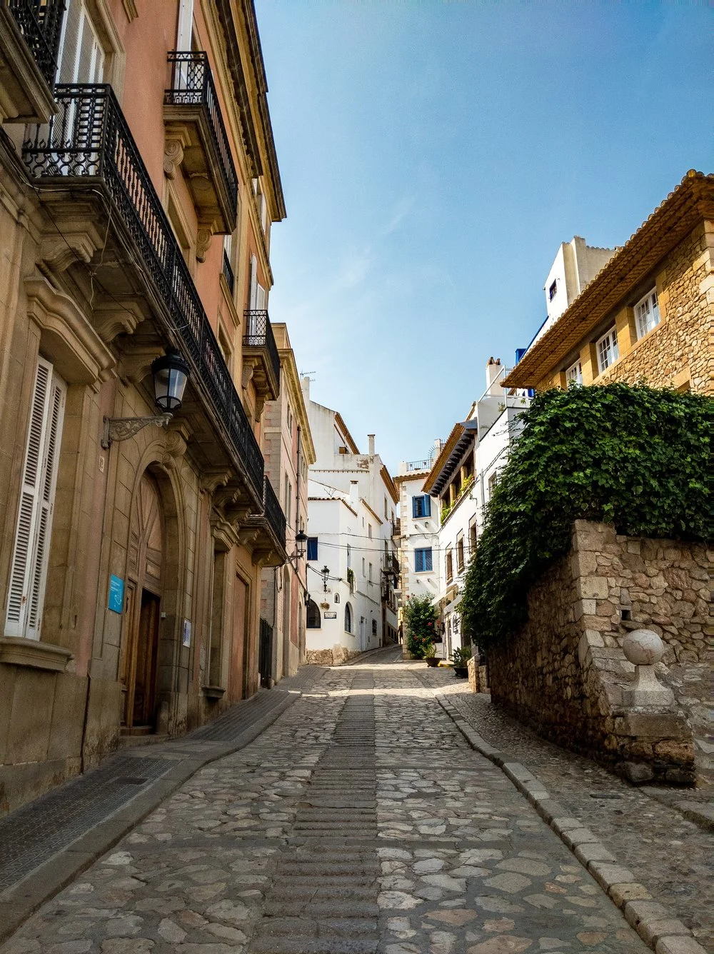 A Side Street In Sitges