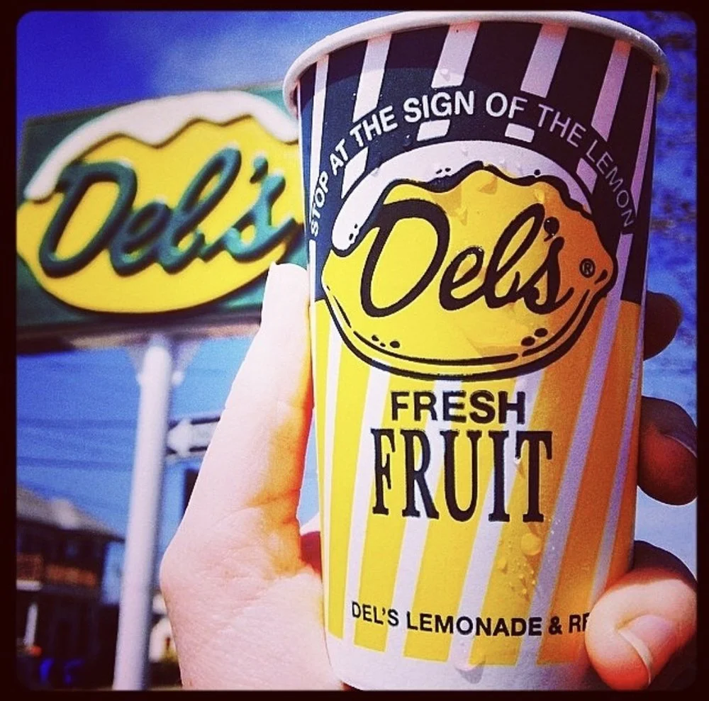 Photo courtesy of the Del’s Lemonade Instagram