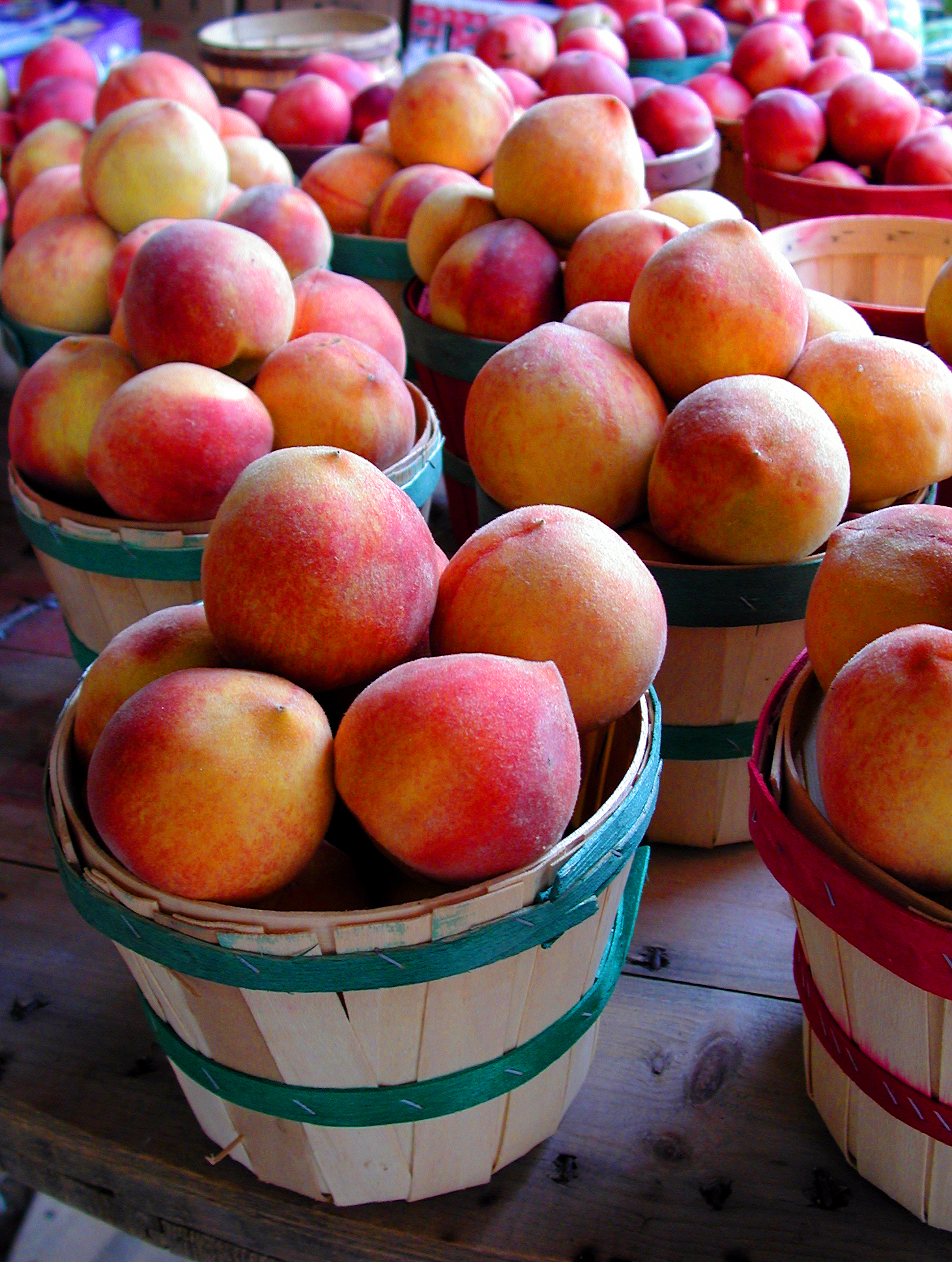 Georgia Peaches Photo by mstroz/iStock/Getty Images