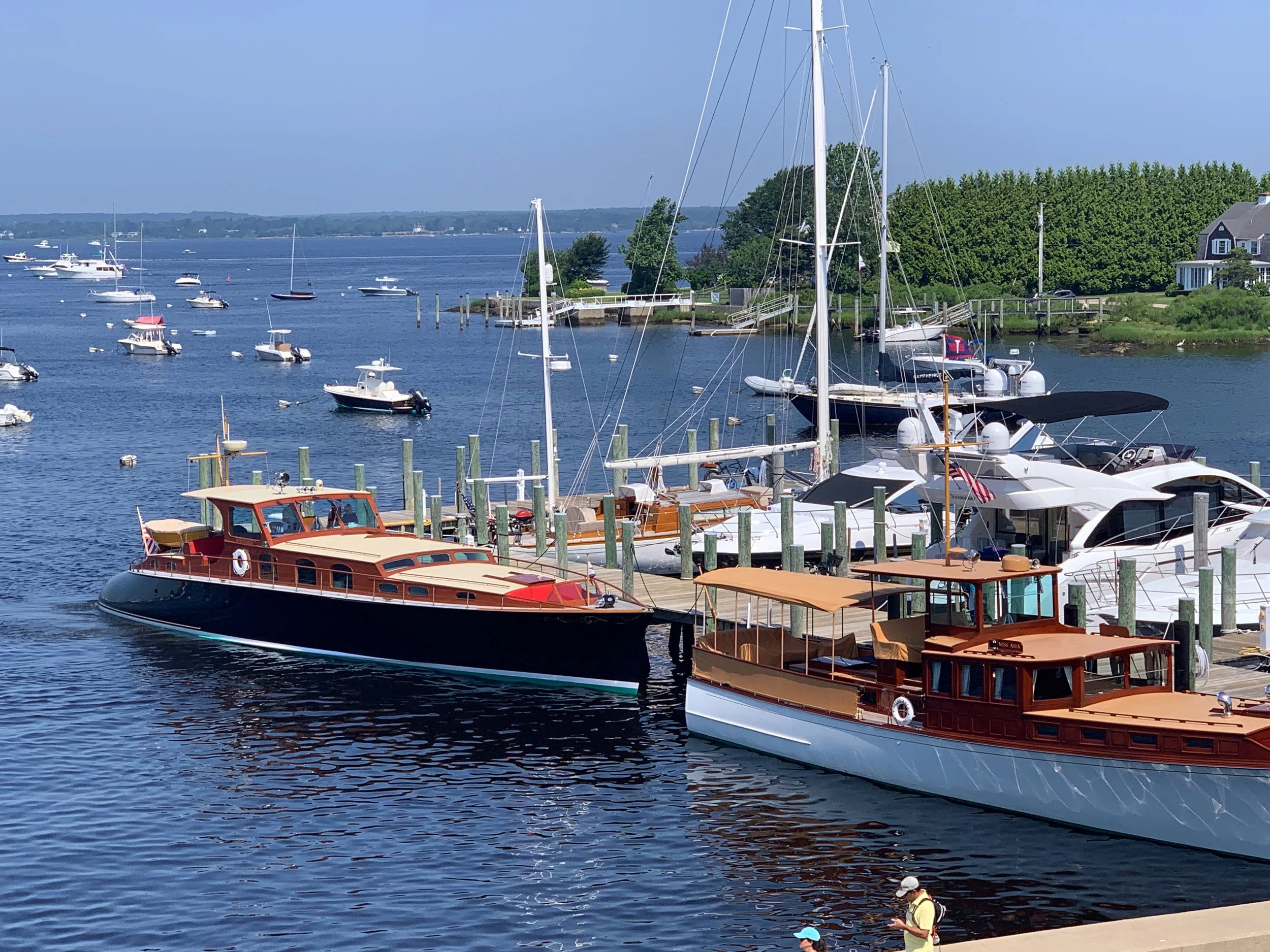The Aphrodite, at the Watch Hill Marina